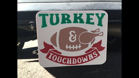 Turkey & Touchdowns Trailer Hitch