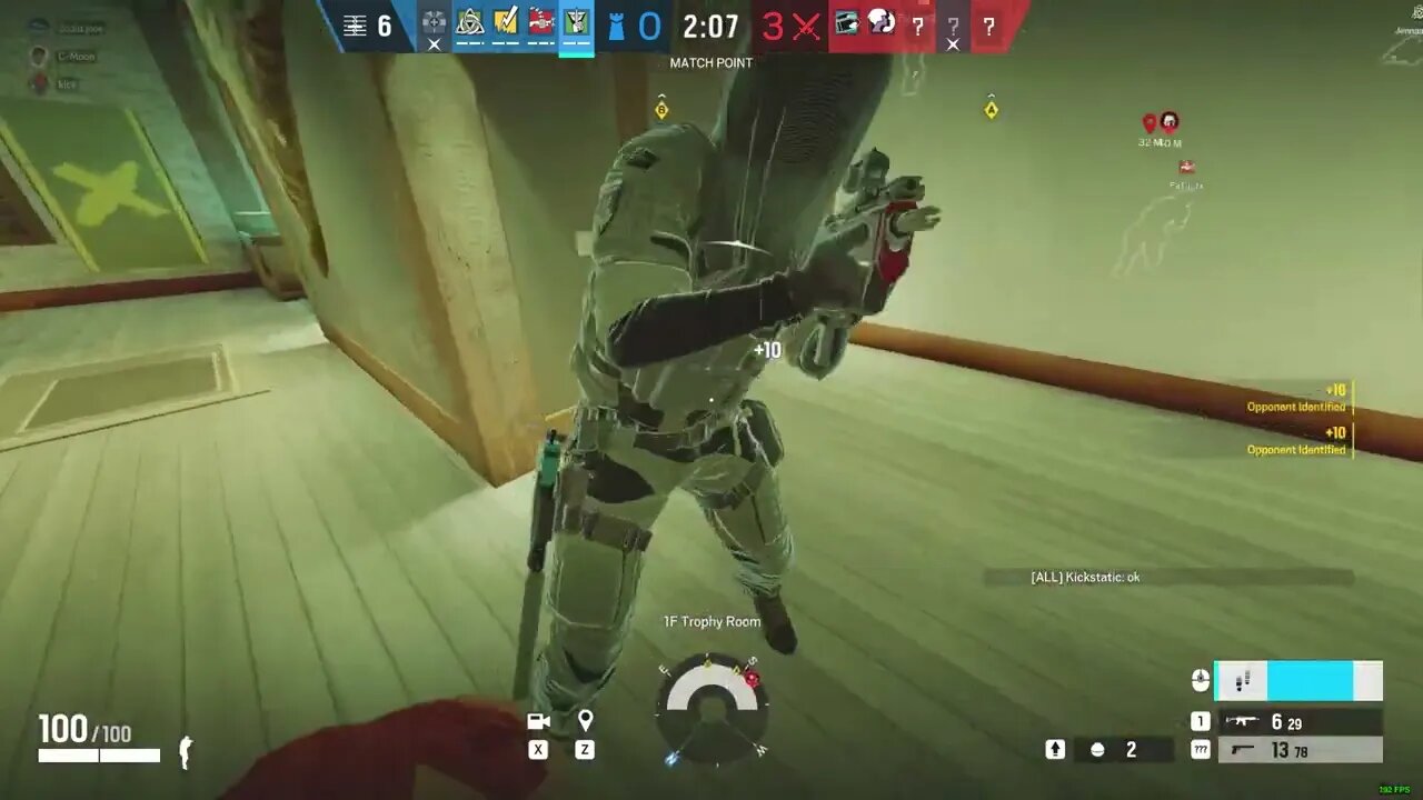 Getting a knife kill from the sky|Rainbow Six Siege #rainbowsixsiege #r6 #siege