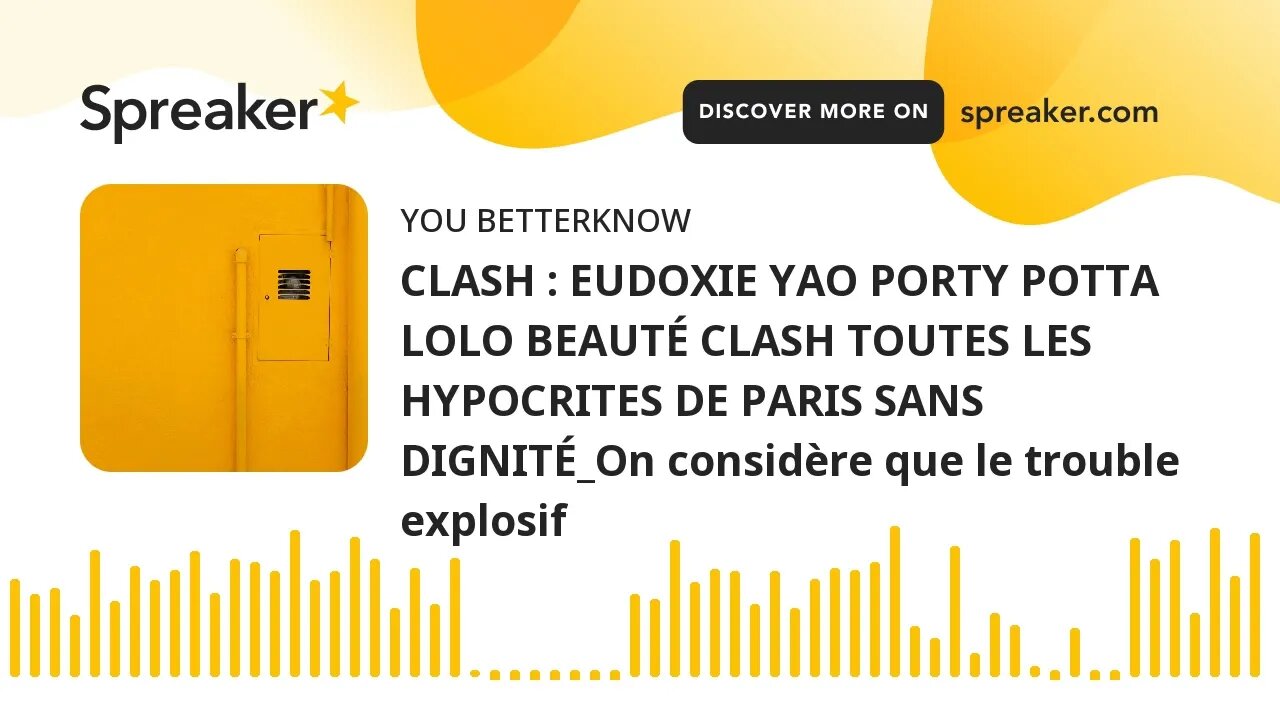 CLASH : EUDOXIE YAO PORTY POTTA LOLO BEAUTÉ CLASH TOUTES LES HYPOCRITES DE PARIS SANS DIGNITÉ_On con