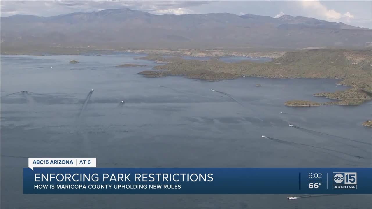 Arizona enforcing park restrictions