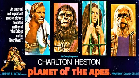 PLANET OF THE APES 1968 Astronauts Land on World Where Intelligent Apes Rule FULL MOVIE in HD & W/S