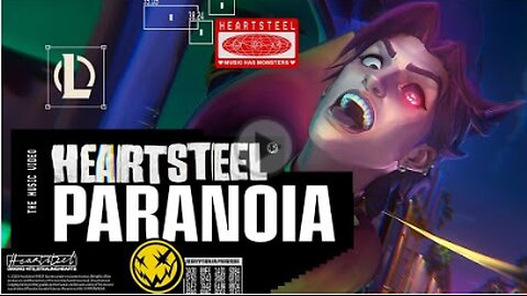 HEARTSTEEL - PARANOIA ft. BAEKHYUN, tobi lou, ØZI, and Cal Scruby (Official Music Video)