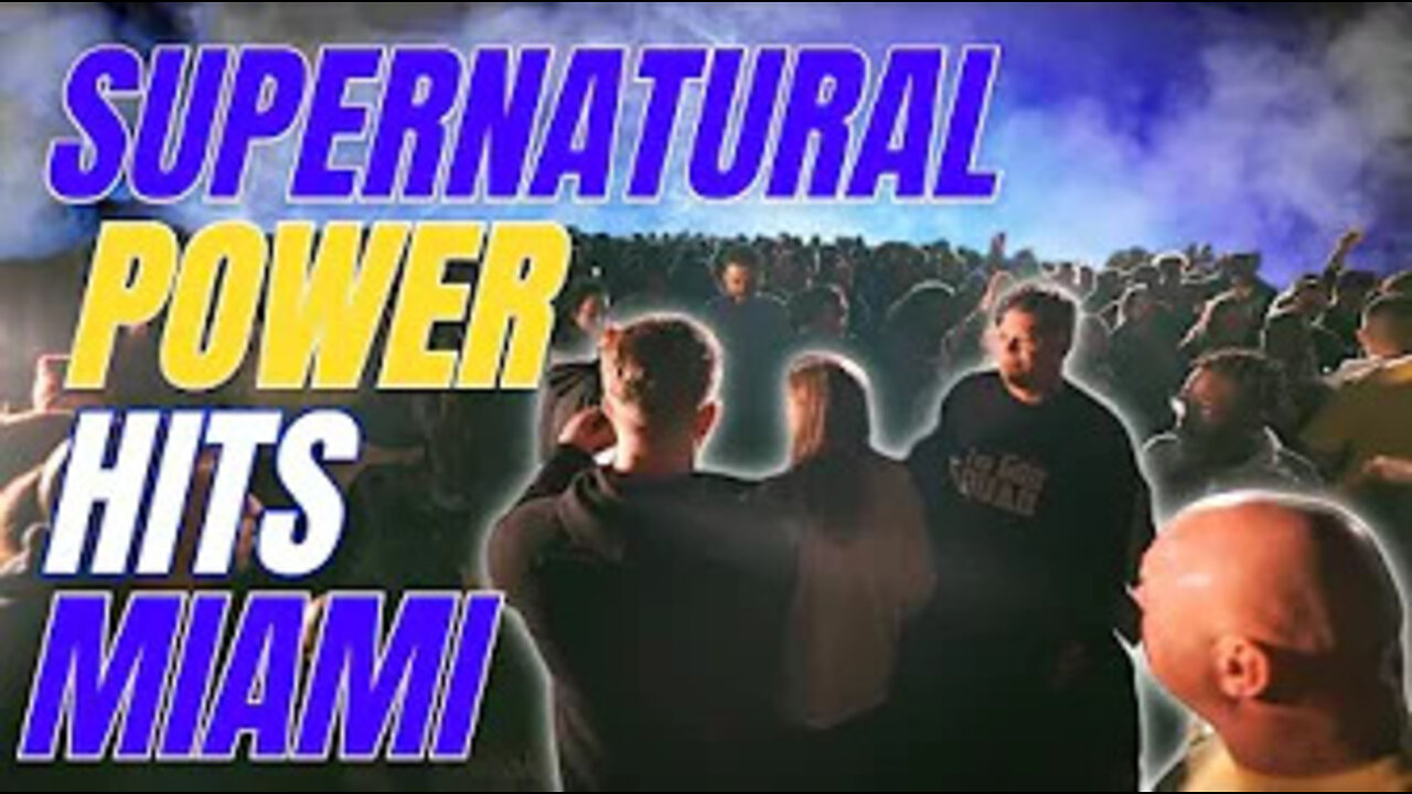 Supernatural POWER hit MIAMI!