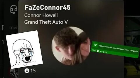 FaZeConnor45 vs Angry Virgins! (Xbox Live Trolling)