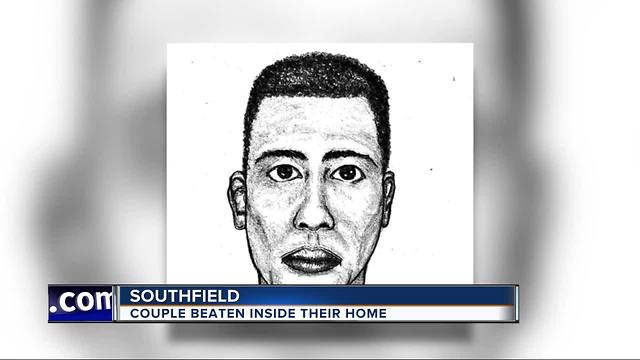 Sketch released after Southfield couple attacked in home invasion