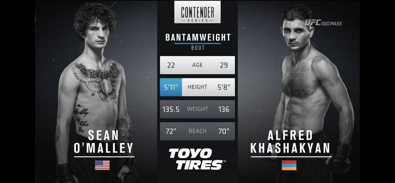 Sean O’Malley VS Alfred Khashakyan — Full Fight | DWCS