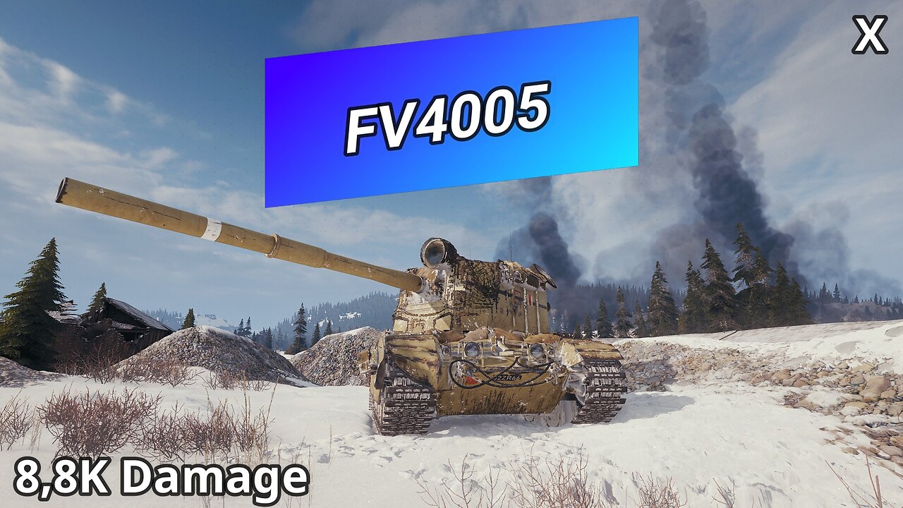 FV4005 Stage II (8,8K Damage) | World of Tanks