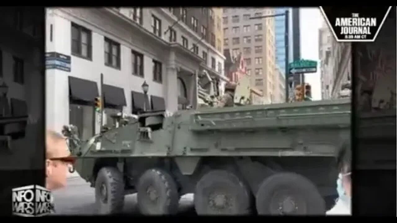MILITARY ON THE STREETS