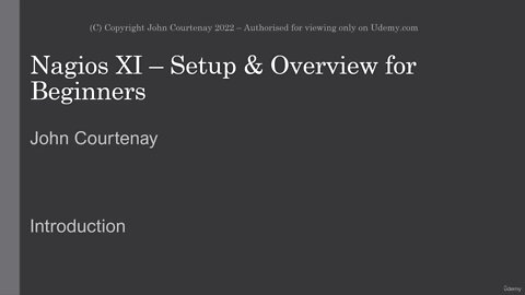 FULL FREE Nagios XI Network Monitoring: Setup & Overview for Beginners COURSE