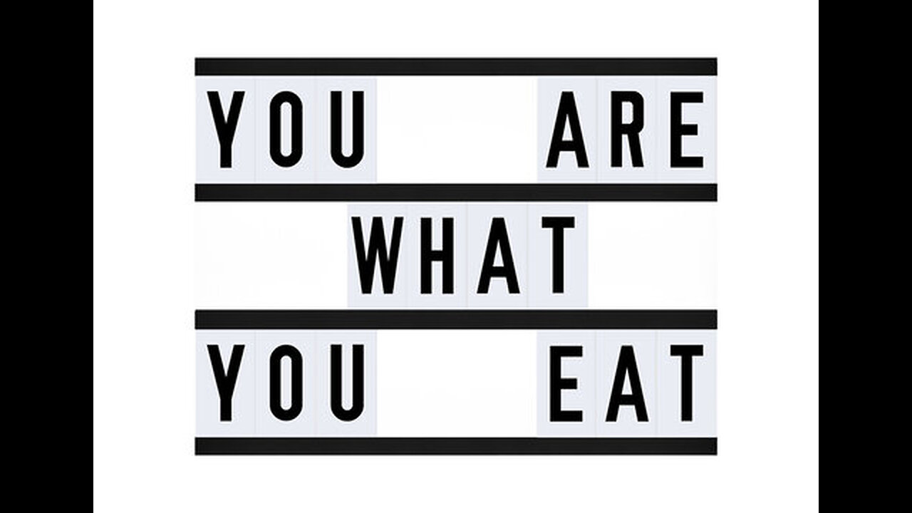 Michael Scheib- "You Are What You Eat" 9-15-24
