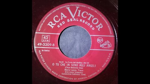 Mario Lanza, Verdi, Constantine Callinicos - O Tu Che In Seno Agli Angeli (Thou Heavenly One)