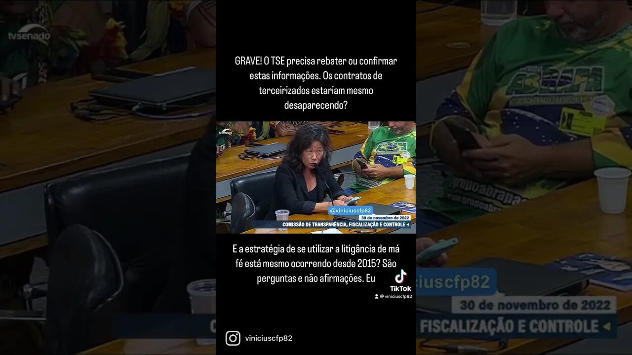 Denúncia gravíssima!