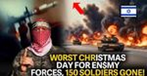 Black Christmas For Isra$li Forces in Al-Qasaib