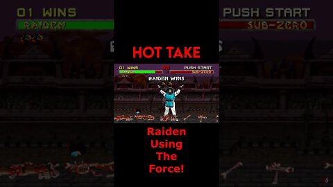 Mortal Kombat 2: Hot Take - Raiden Using The Force! #Shorts