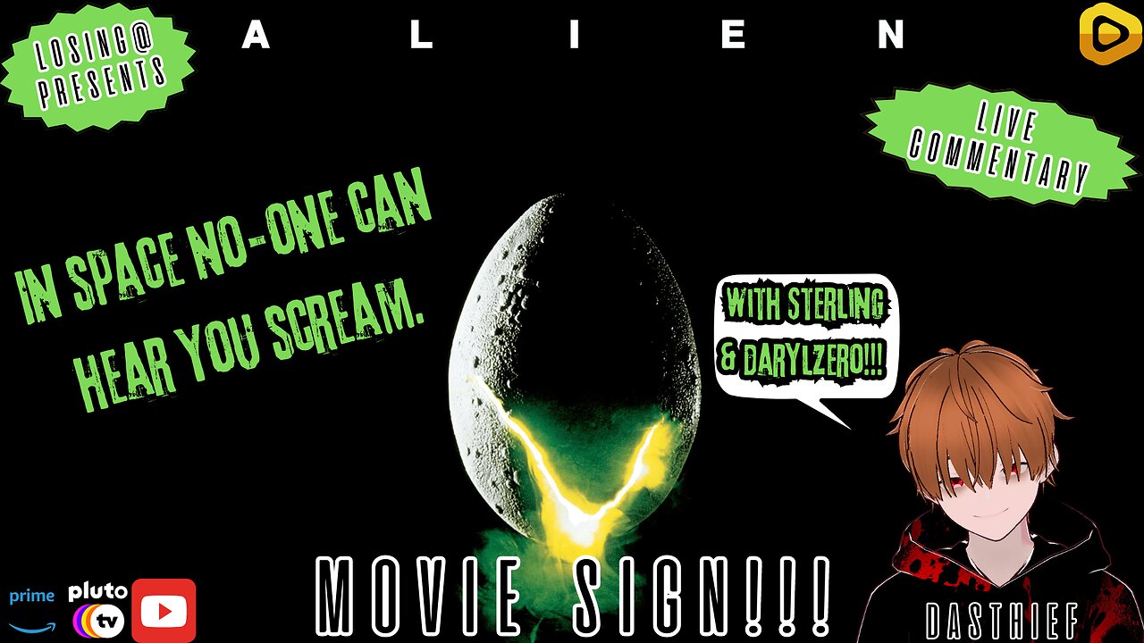 👽👽 Alien (1979) [Theatrical Cut] 👽👽 | Losing@ Commentary | Sync & Watch!!!