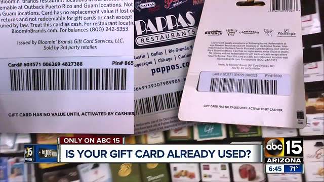 LJK: Your gift cards could be drained before you get to spend any of the money