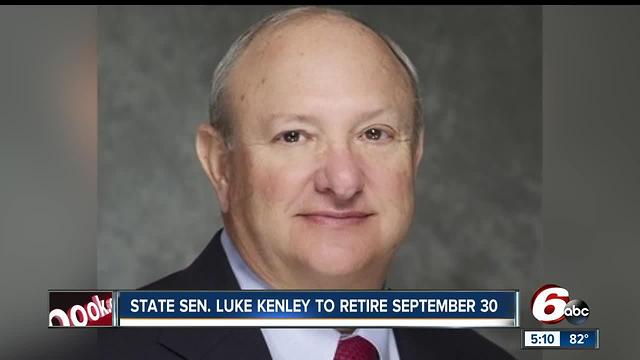 State Sen. Luke Kenley to retire from the Indiana Senate on September 30, 2017