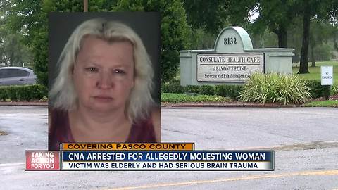 Nursing assistant arrested for allegedly molesting elderly disabled woman in Pasco