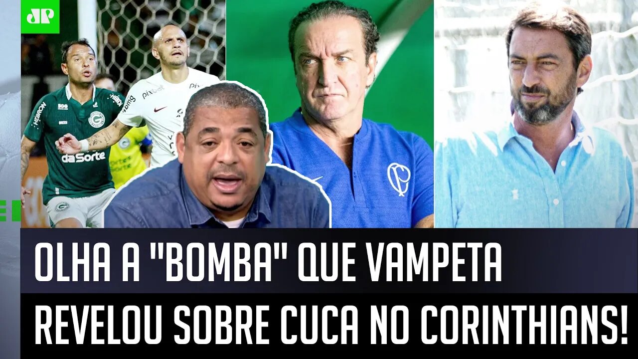 "É INFORMAÇÃO FORTE, CARA! O Cuca CHAMOU o Duílio ontem e..." Vampeta REVELA BOMBA sobre Corinthians