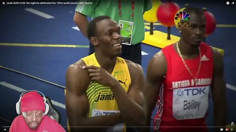 Reacting to usain bolt 100 m race