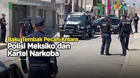 3 Petugas Tewas Dalam Baku Tembak Polisi Vs Anggota Kartel Narkoba