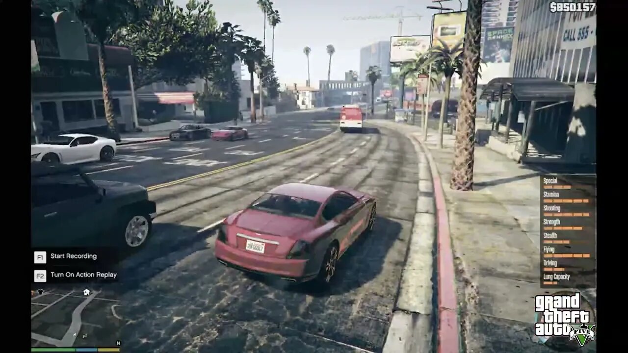 red Car | Grand Theft Auto 5 Gameplay | gtav | Gameplay | lazoo games