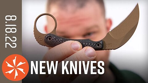 New Knives for the Week of August 18th, 2022 Just In at KnifeCenter.com