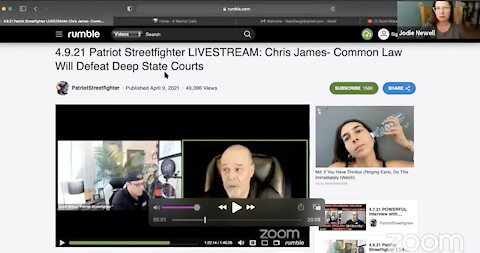 Scott McKay Patriot Streetfighter interviews Christopher James, MUST WATCH, 4-11-21