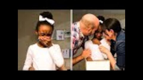 Family adopt a 5 yr old girl but when she learns to speak English they discover the horrifying truth