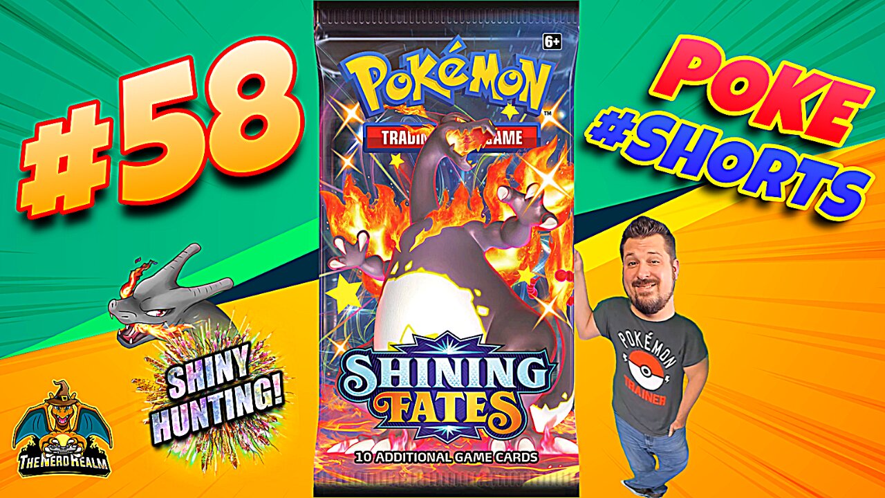 Poke #Shorts #58 | Shining Fates | Shiny Hunting | Pokemon Cards Opening