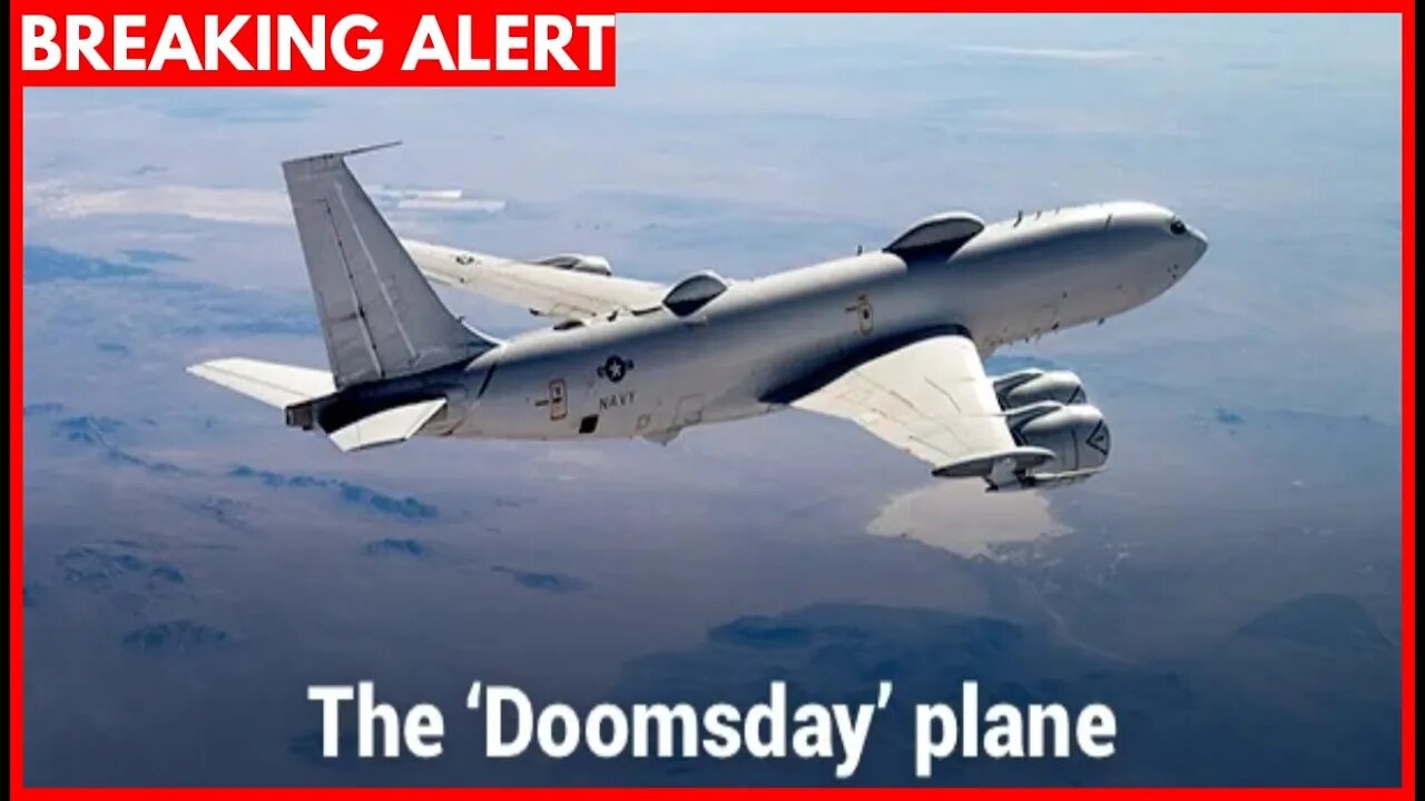 BREAKING: America's 'DOOMSDAY' Plane Sent to Europe with Biden Amid Escalation with Russia!