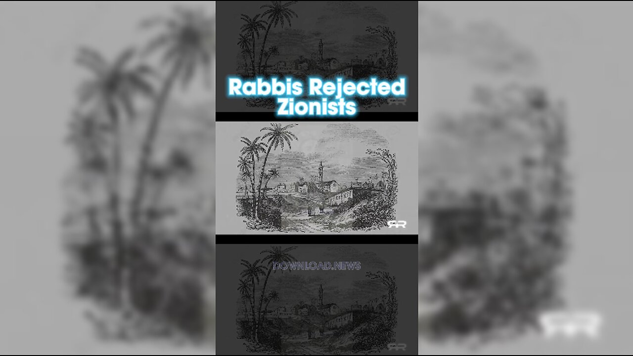 INFOWARS Reese Report: Rabbis Rejected Zionists in 1885, 'We are no longer a nation' - 10/17/23