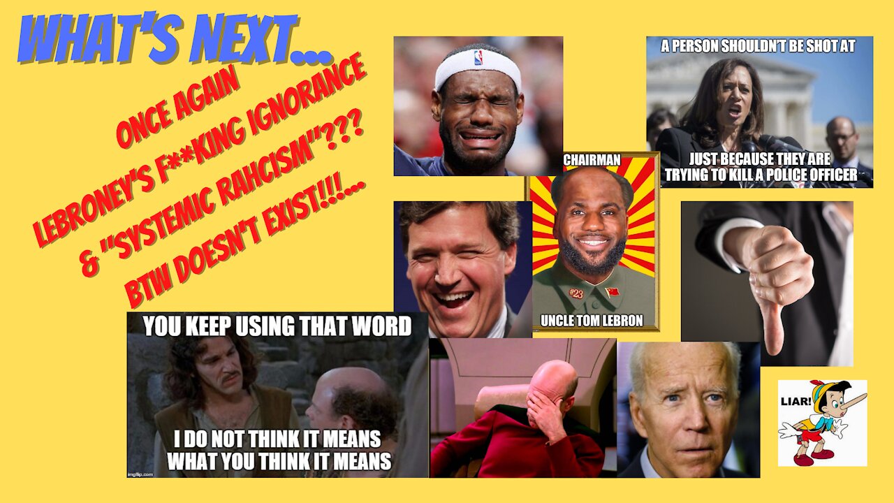 What's Next...IGNITS TO LEFT OF ME, MORONS TO THE ...LEFT..
