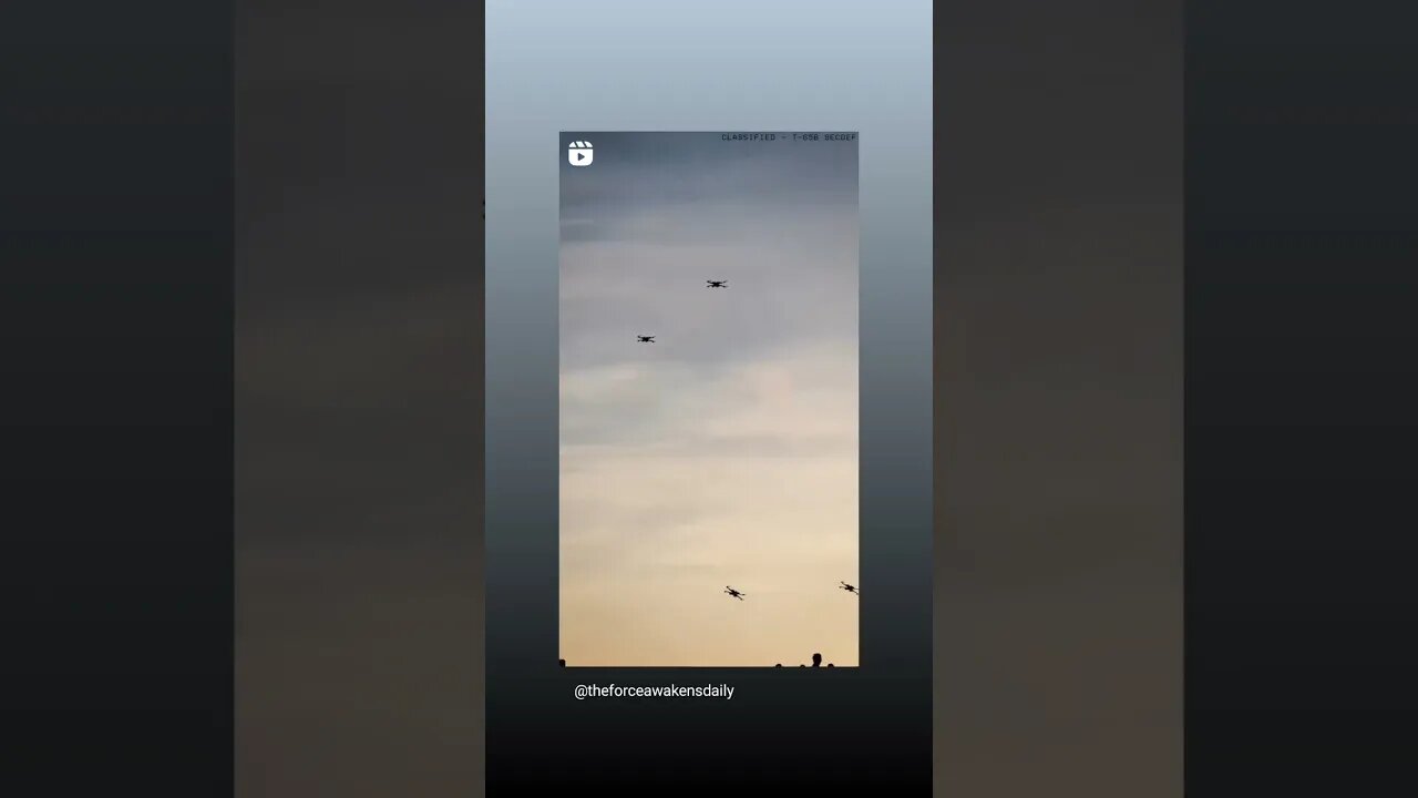 STAR WARS X WING FLY BY..