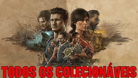 UNCHARTED 4 - TODOS OS COLECIONAVEIS [COLEÇÃO LEGADO DOS LADRÕES]