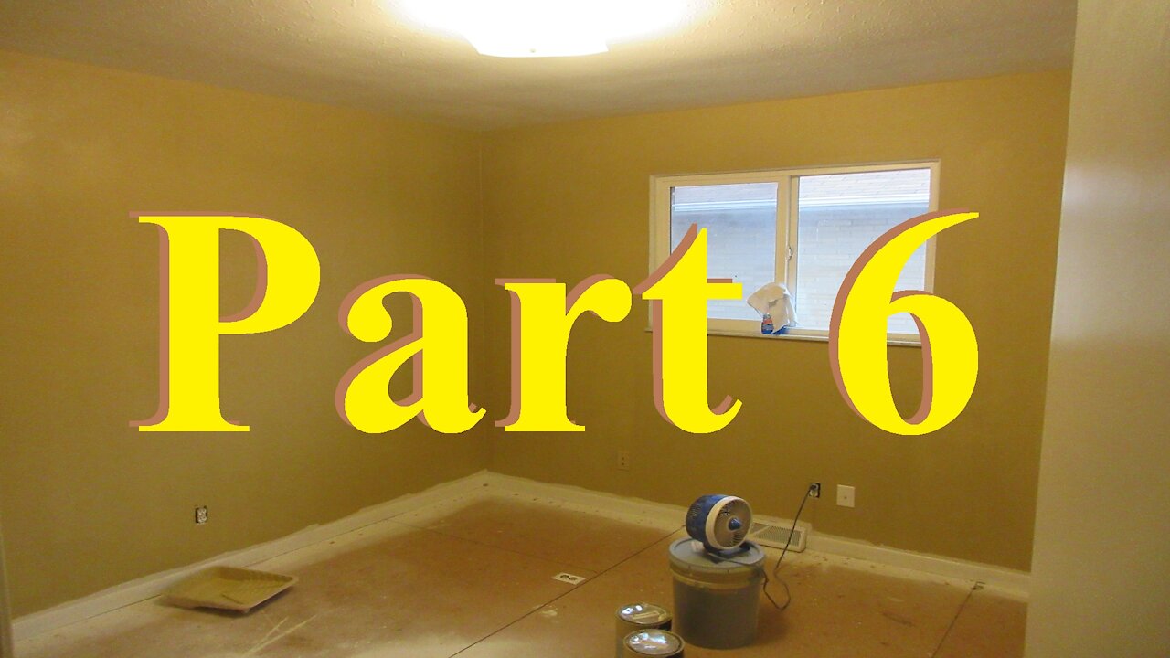 E98th Part 6 Doing some painting and fixing the Formica top edge.