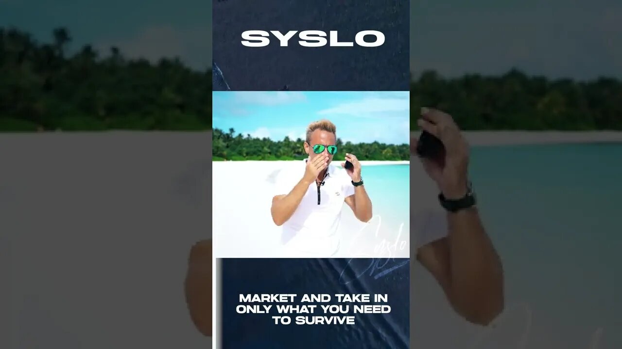 Market and Take In Only What You Need to Survive! #shorts