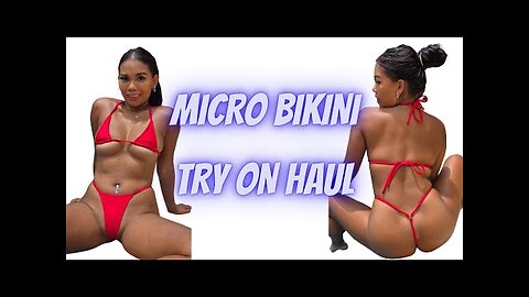 Micro Bikini Try on Haul