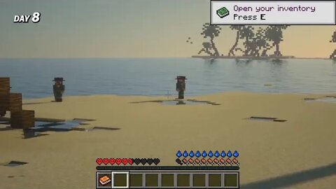 I Survived 100 Days on a Deserted Island in Hardcore Minec === 4