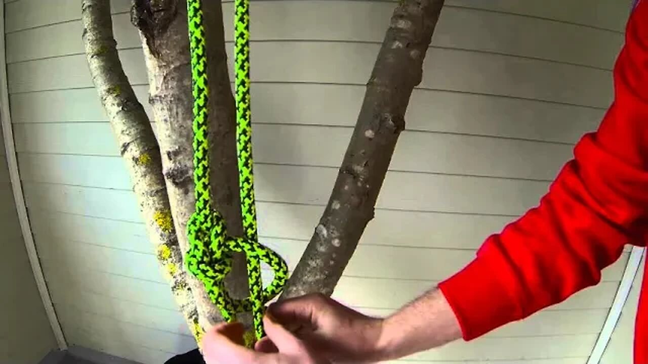 Tying the running Bowline | Knot tying for Arborists