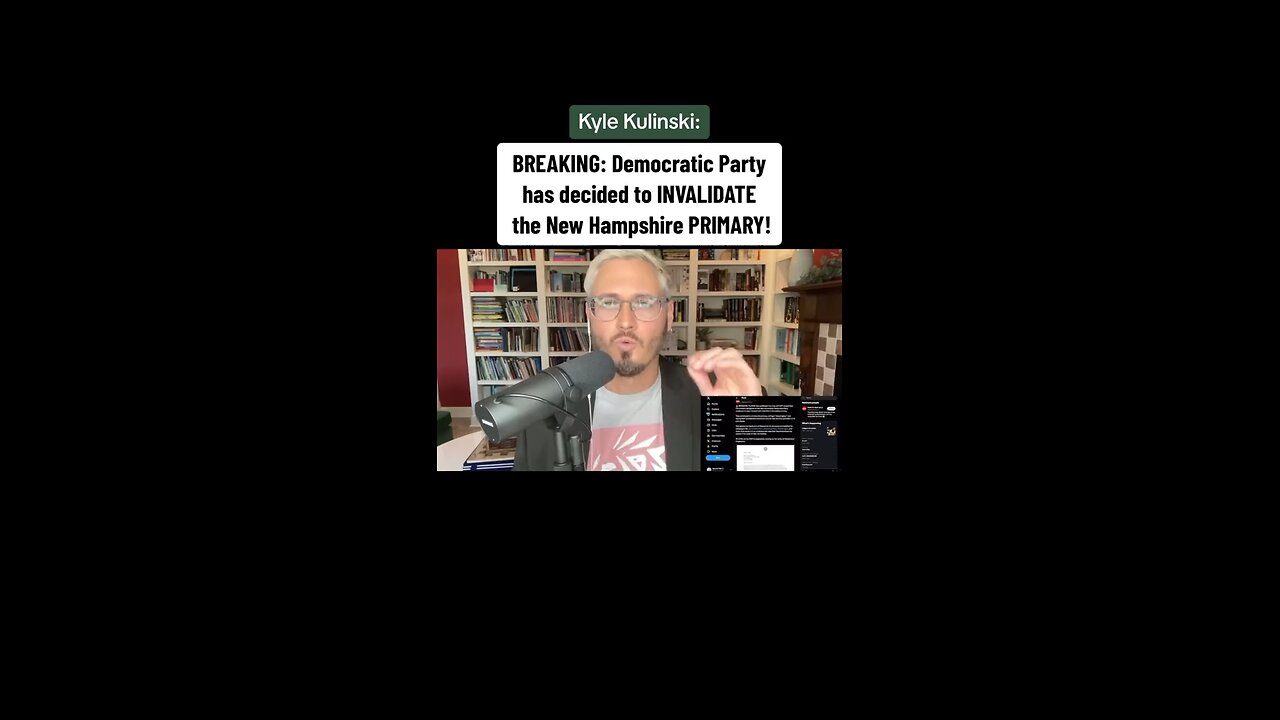 The Democrat Party Invalidates New Hampshire’s Primary Election