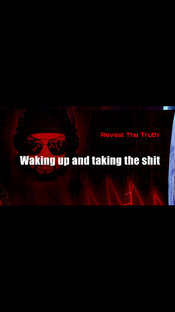 Waking up and taking the shit