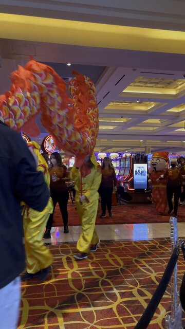 Hard rock casino Tampa Florida celebrating Chinese New Year