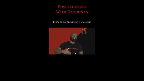 Let’s Grind #dayodman #motivation #eeyayyahh #motivationalspeaker #positivity
