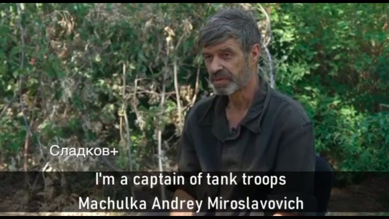 Ukrainian tank captain POW tells of his experience, from training to the front lines