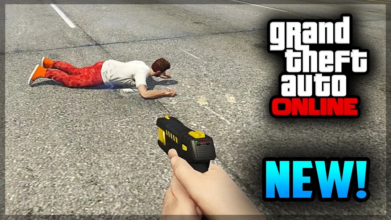 GTA 5 Online Stun Gun How To Get Easy! (GTA 5 PS4 Gameplay)