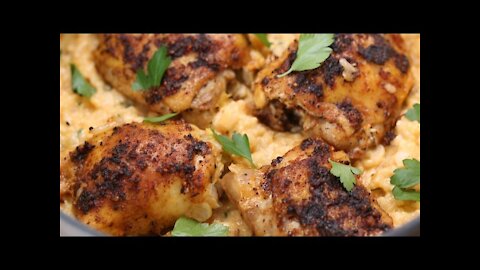 One-Pot Lemon Pepper Chicken & Rice