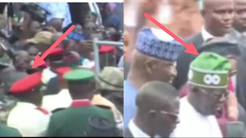 presidential inuguration see what happened Moment Tinubu Arrived at Eagle square