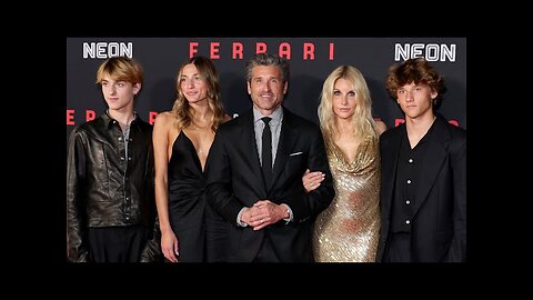 Patrick Dempsey Makes Rare Appearance With All 3 Kids