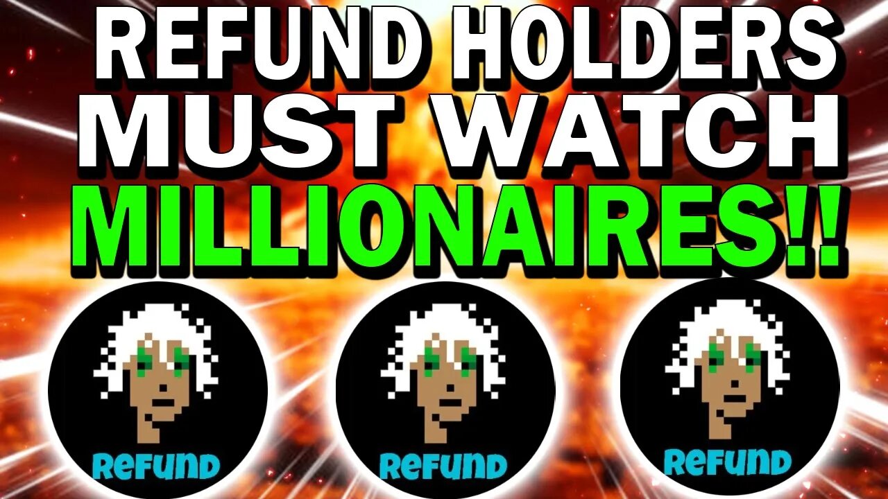 REFUND RFD!! 50,000,000,000 REFUND URGENT NEWS!!🚨🚨